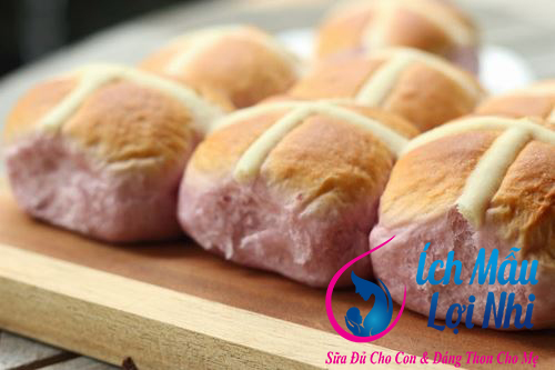 Bánh mì khoai lang từ sữa mẹ