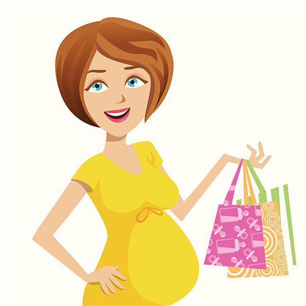 Mẹ mang bầu bé gái tóc thường mỏng hơn