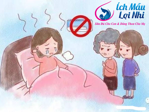 Phụ nữ sau sinh nên ở cữ