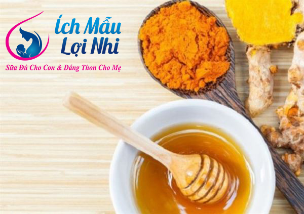 Uống nghệ mật ong sau sinh có tác dụng gì